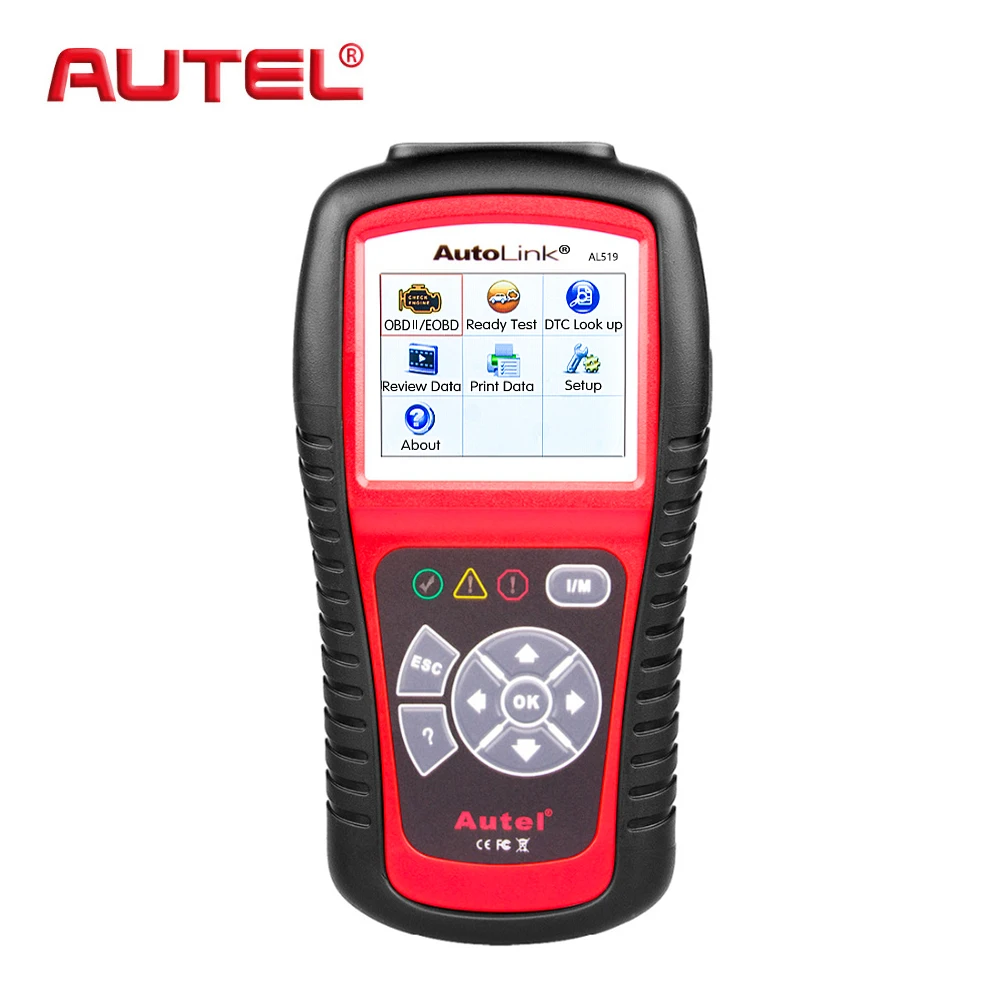 Autel AutoLink AL519 OBD2 автомобильный считыватель кодов неисправностей диагностический