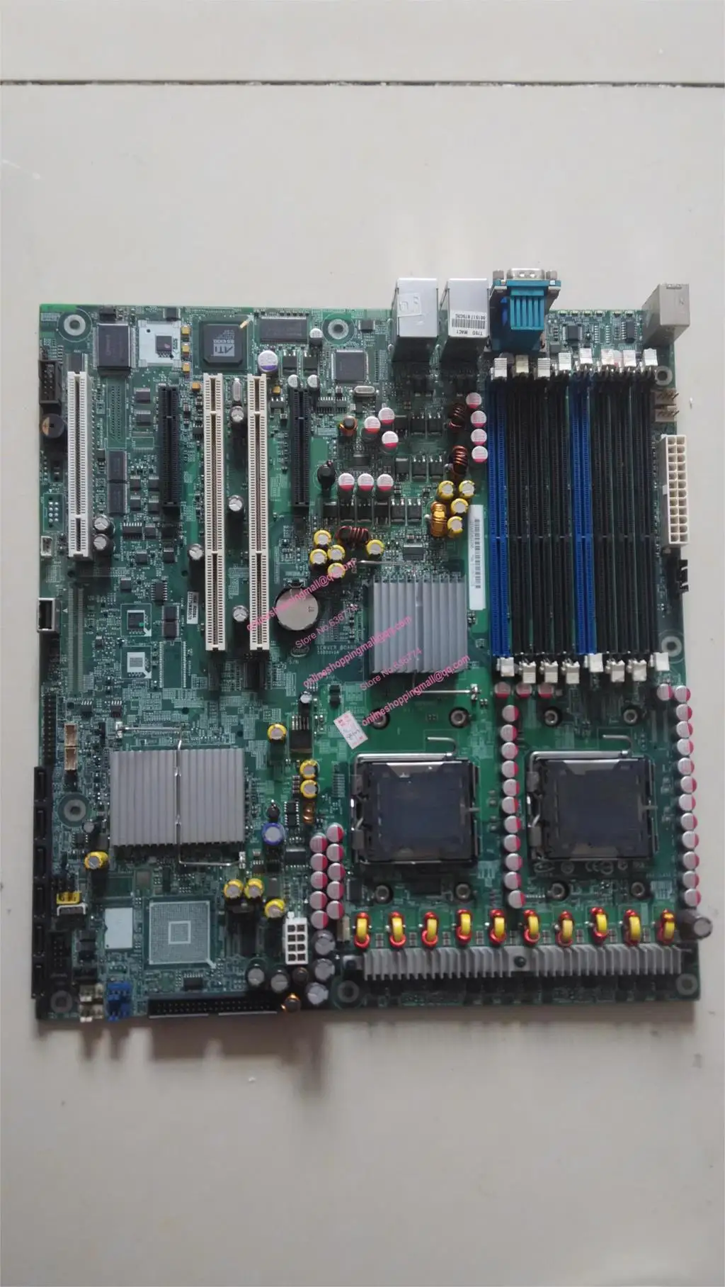 

S5000vsa 771 pin server motherboard supports 51/53 series