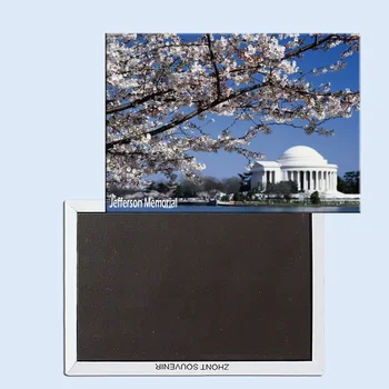 

Jefferson Memorial, Washington, DC, Magnetic refrigerator stickers, tourist souvenirs, small gifts 24788