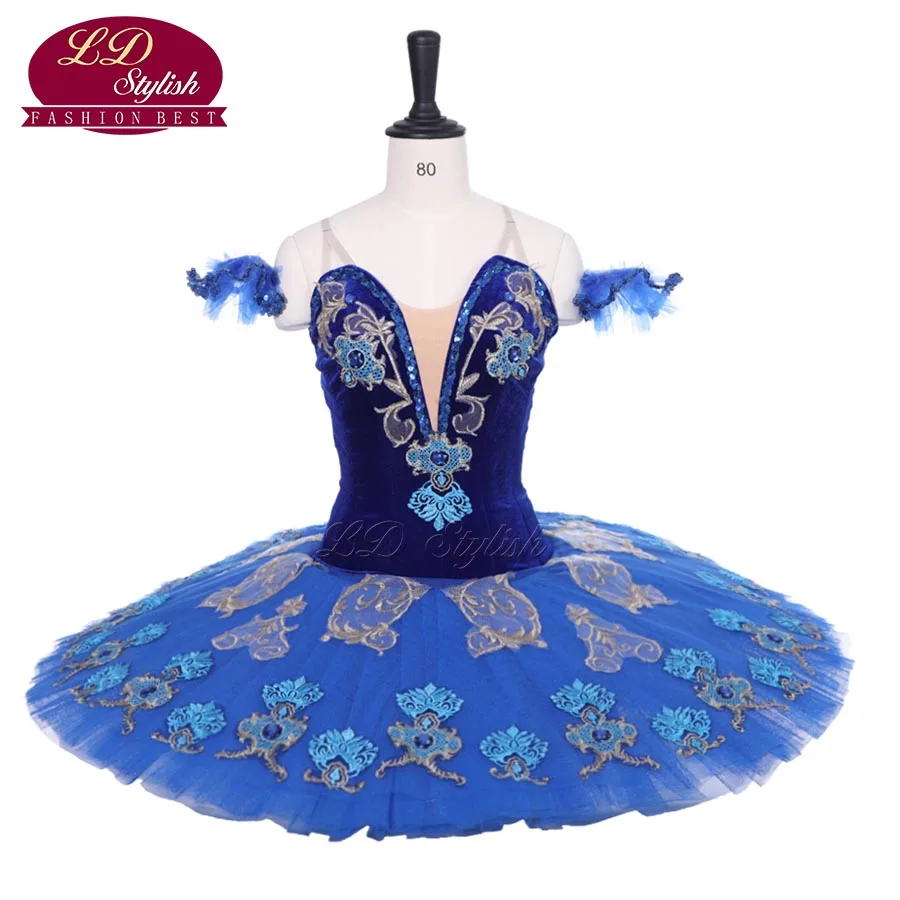 Новое поступление взрослый синий классическая балетная пачка костюмы Дон Кихот выступление конкурс этап одежда балетная юбка для девочек