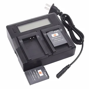 

DSTE 2x EN-EL12 Battery with 1.5A Dual Charger for Nikon S620 S6200 S630 S6300 S640 S70 S710 S8000 S800C W300S Camera