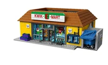 LEPIN City Simpsons the Kwik-E-Mart Building Blocks Classic For Girl Boy Kids Model Toys Minifigures Marvel Compatible Legoe