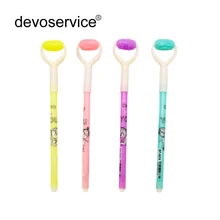 4 шт./партия Новые Каваи многофункциональные гелевые ручки для массажа милые ручки стационарные для детей Подарки школьные офисные принадлежности