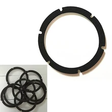 2шт 6,5 дюймов Автомобильный Динамик Улучшает звук качественная губка коврик дверной звукоизоляция хлопок аудио самоклеящееся противоударное кольцо