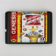 Колонки III 16 бит MD игровая карта для sega Mega Drive для Genesis
