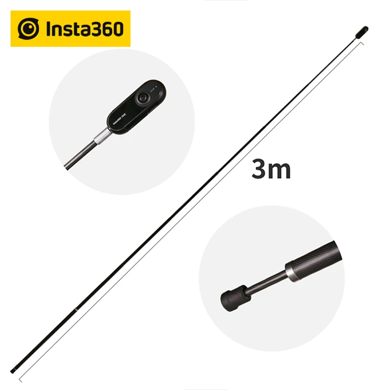 Insta360 расширенная версия невидимая ультра-длинная селфи-Палка для Insta360 ONE и ONE X