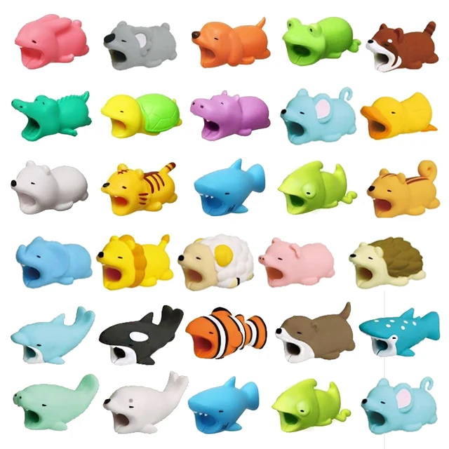 27 Styles Charger Cable Animal Bites Protector For Iphone Cable Bite