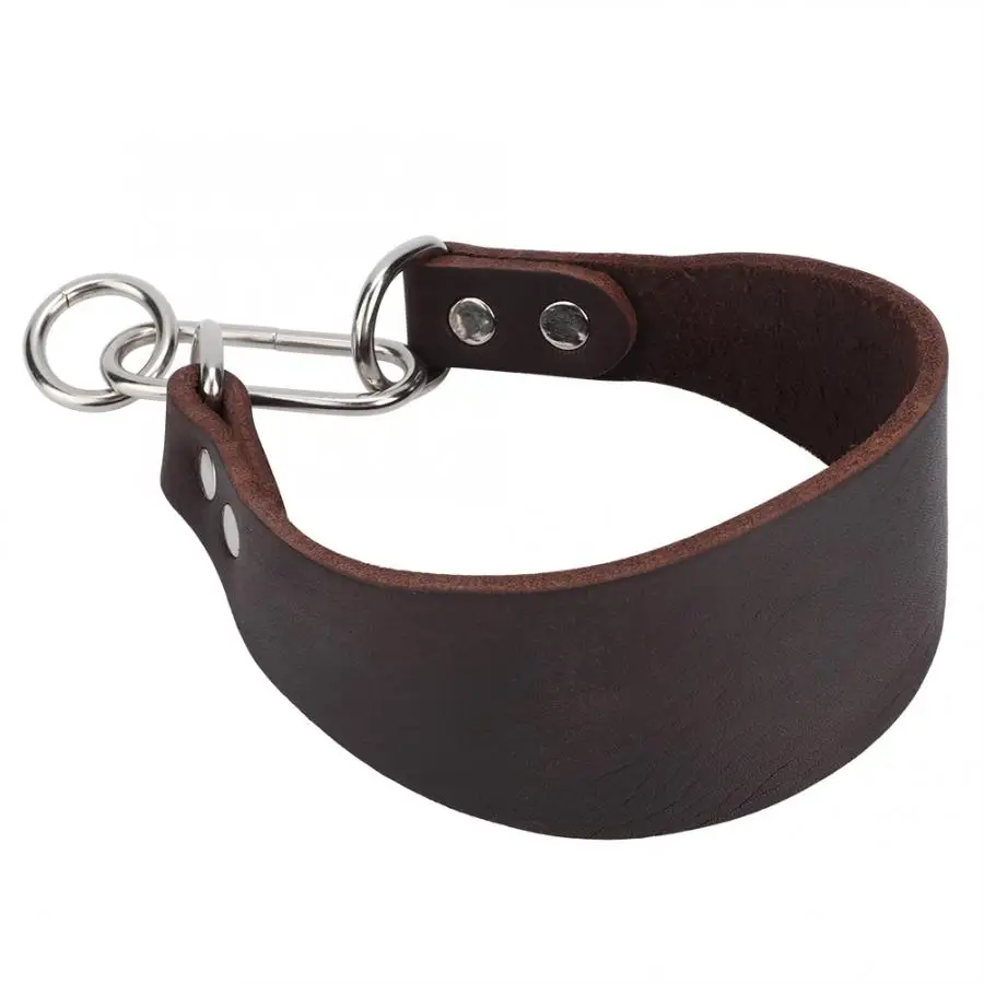 

Dog Collars For Dogs Pet Accessories Durable Portable Widen Pet Collar For Small Dog Greyhound Whippet With Rivet Fixing Harness