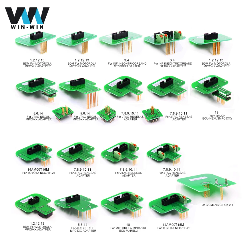 

22 Pcs full set BDM adapters for K-TAG/KESS /KTM/Trasdata Diagnostic chip tuning tool 22 BDM adapters