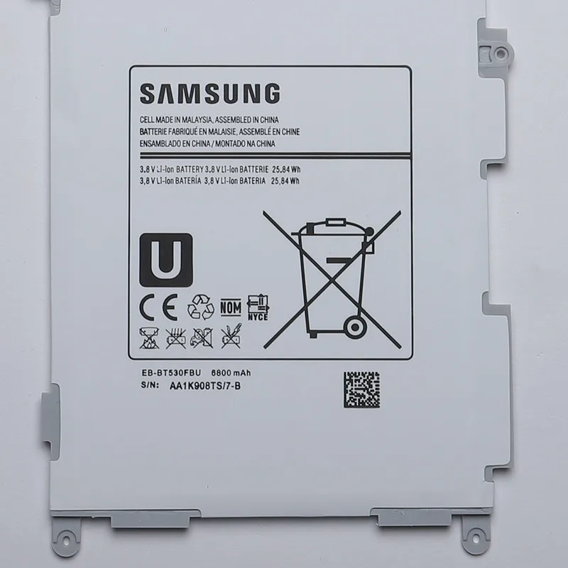 6800mAh EB-BT530FBC EB-BT530FBE Replacement Battery For Samsung Galaxy Tab Tablet 4 10.1" T530 T531 T535 P5220 SM-T530NU