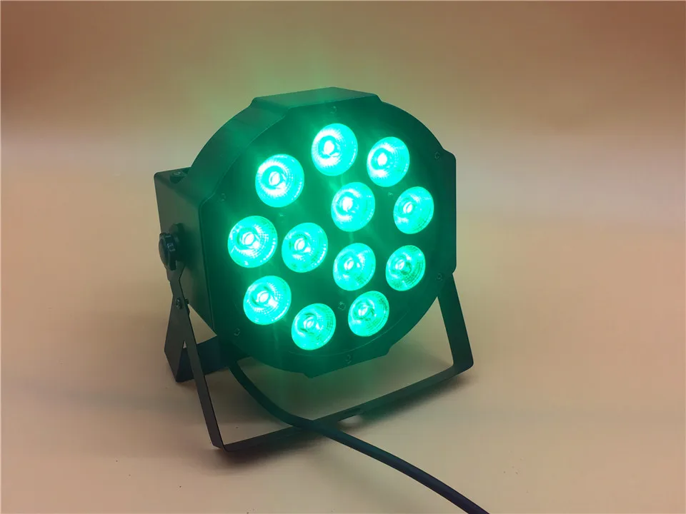 Плоский светодиодный светильник 6 в 1 CREE RGBWA UV 12x18 Вт 6/10 каналов|Эффект освещения