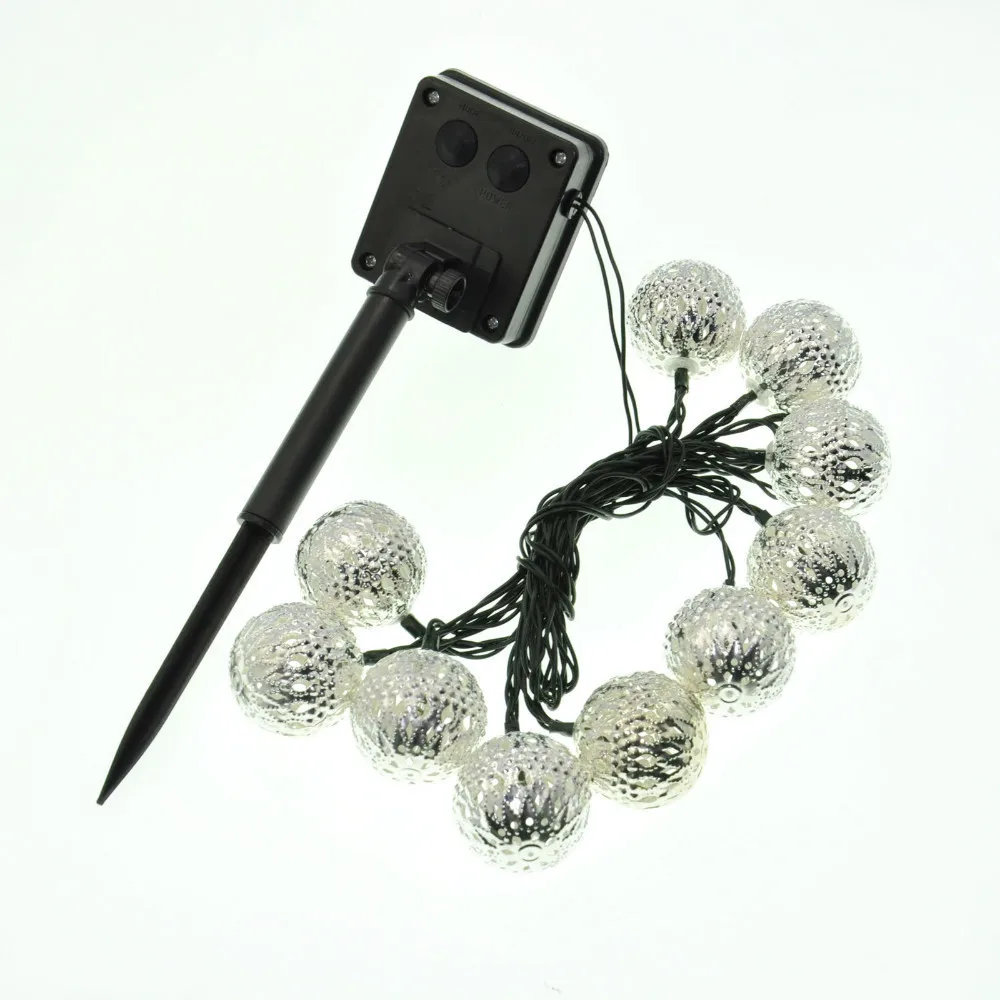 Прочная Марокканская гирлянсветильник на солнечной батарее 3 5 М 10D|solar string lights