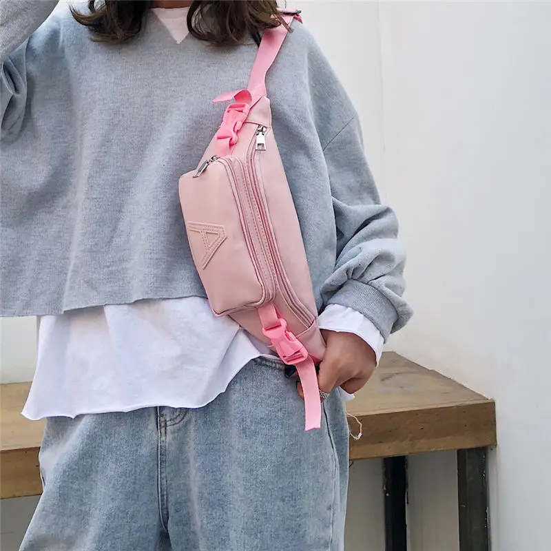 Fashion Pure Color Chest Bag Crossbody Bag for Women 2019 Messenger Bags women's bag bolsa feminina sac a main 40AP1730