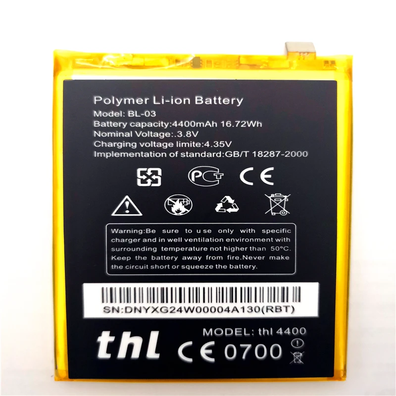 

NEW BL-03 Battery For THL 4400 Cell Phone Repair Replacement Accessory with Repair Tools for gift