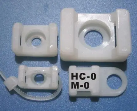 HC-2S нейлон стяжки кабельный зажим провода зажим клип