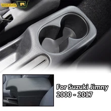 רכב סטיילינג שחור USB מרכז קונסולה עבור סוזוקי Jimny 2000   2017 חדש משענת 2005 2006 2007 2015