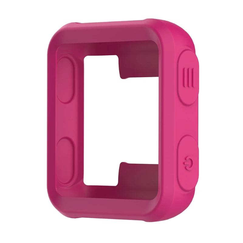 OOTDTY силиконовый кожаный чехол для Garmin Forerunner 35 Approach S20 спортивные часы - Цвет: Pink