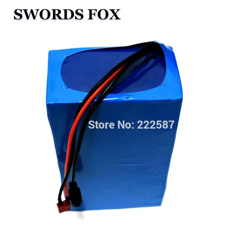 Электрическая велосипедная батарея SWORDS FOX 36V 20AH литиевая 1000W с зарядным