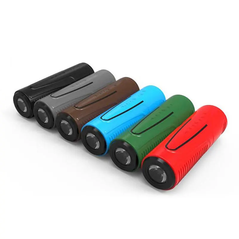 Bluetooth Speaker P3 Outdoor Bicycle Portable Subwoofer Bass Wireless Speakers Power Bank With LED Flashlight Bike Mount