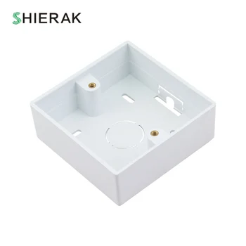 

SHIERAK 86 Type External Mounting Box Junction Box Used For Wall Switch And Socket 86mm*86mm*32mm