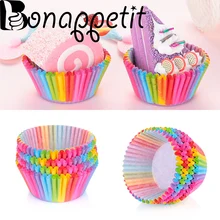 Около 100 шт маффины бумажные обертки для кексов, чашки для выпечки, коробки для кексов, чашки для торта, инструменты для украшения, кухонные принадлежности