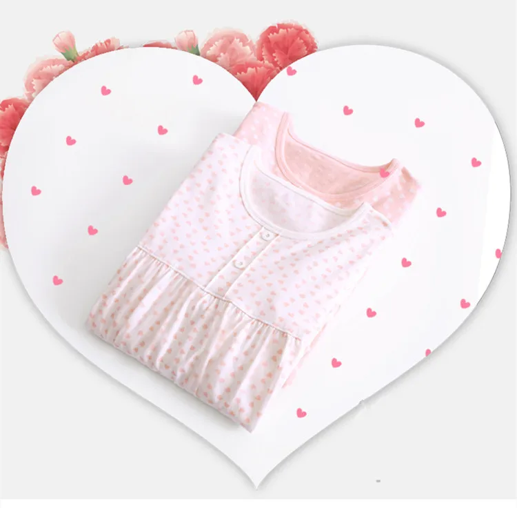 Princess nightgowns for girls sleepwear night dress child pajamas 10