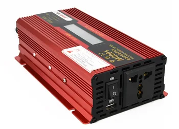 

Peak power 1000W LCD Display Car Inverter DC12V to AC110V 60HZ Power Supply