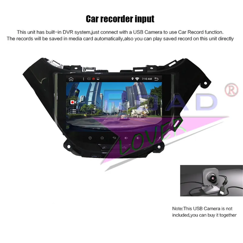 Top Roadlover Android 8.1 Car PC Head Unit GPS Navigation For Chevrolet Malibu 2016 Stereo Multimedia Radio Automagnitol 2Din NO DVD 19