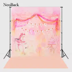 Neoback 5x7ft Старинные Виниловая фон фоны для фотостудии детей Компьютер покрасил фоны a0737