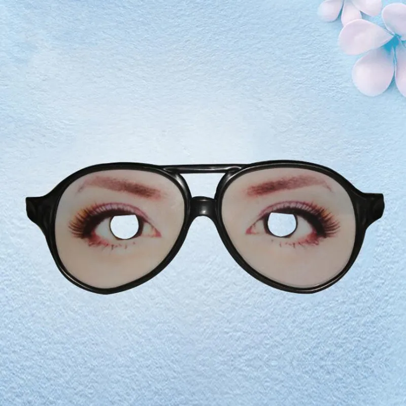 Novelty Comedy Men Women Face Glasses Funny Dress Up Props Glasses