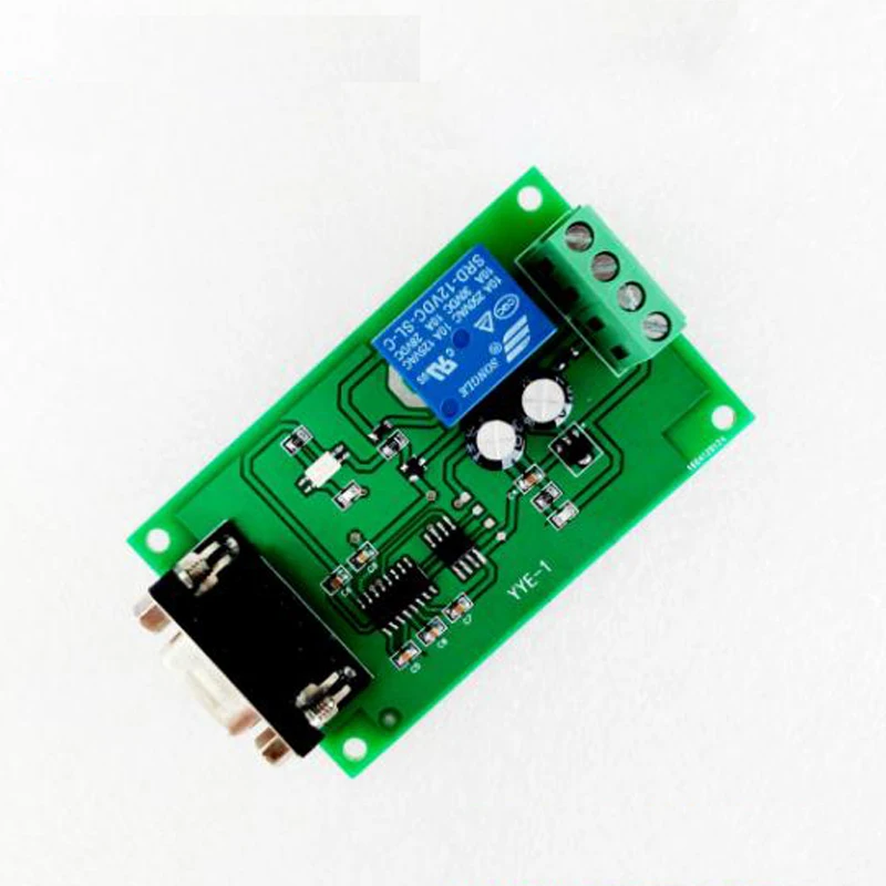 Serial control MCU USB control switch PLC RS232 relay module computer