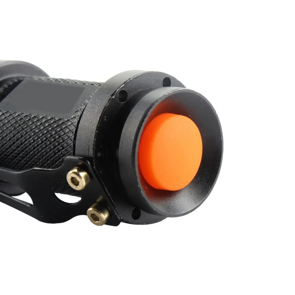 Q5 фонарик 2000 люмен светодиодный факел масштабируемой Тактический Водонепроницаемый светодиодный фонарик факел свет 3 режима света для