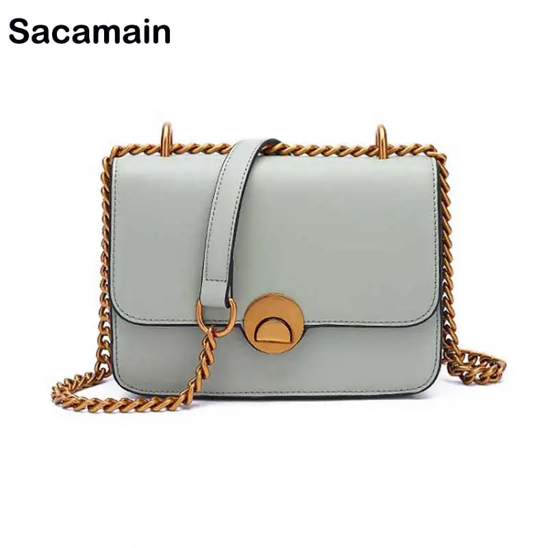 

Sacamain Brand Chain Crossbody Bags Shoulder Bags Ladies Famous Brand Women Messenger Bags High Quality Designer bolso sac main