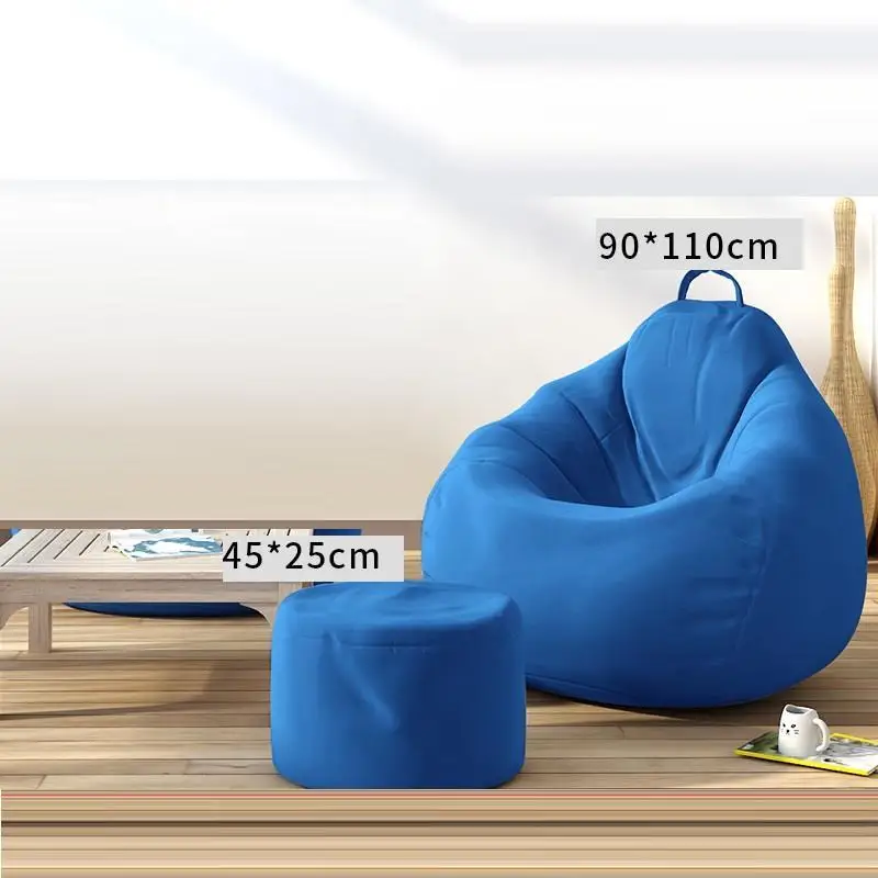 Silla Zitzak Puf Koltuk Poef Sedia односпальная кровать Sedie Copridivano Sillones Divano Cadeira кресло Puff Asiento Beanbag диван-мешок - Цвет: MODEL M