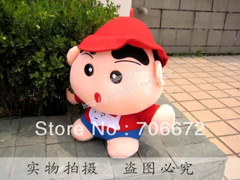 

Japan animine Crayon Shin Chan with red hat plush toy 35CM wt108