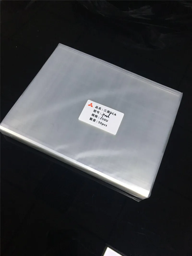 100 шт./лот 7 9 мкм 7/10 5/12 дюйма OCA Оптический прозрачный клей для iPad 2 3 4 5 6 Mini 1 клеевая