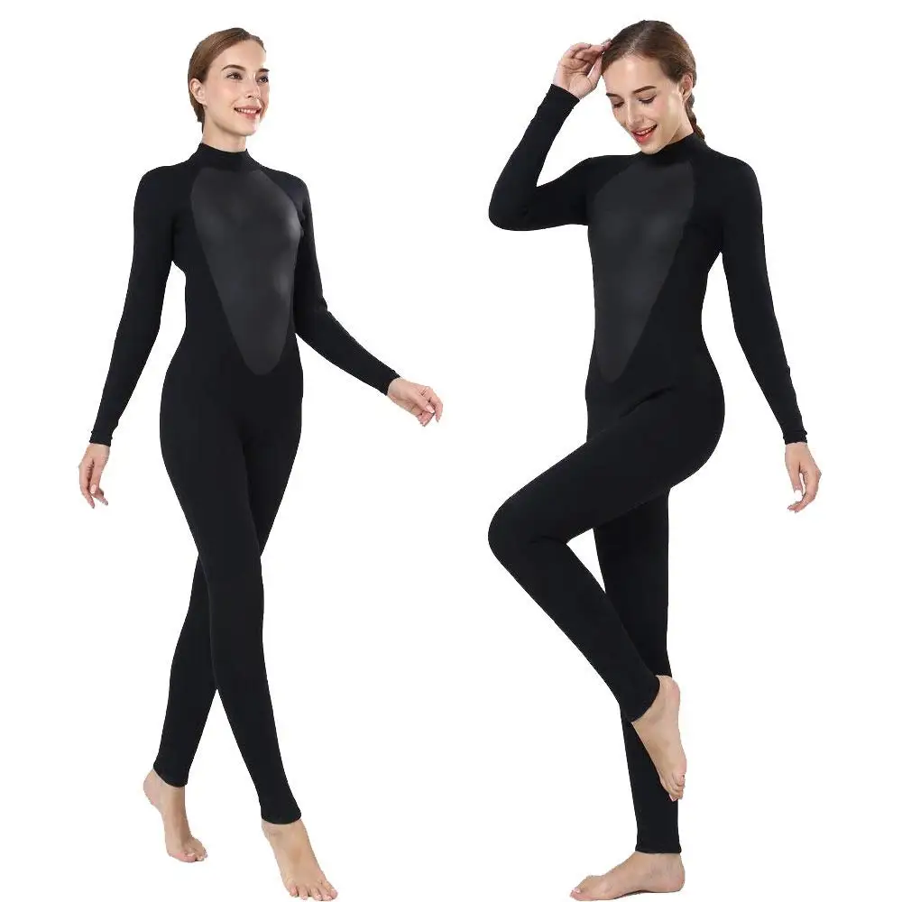 

2018 New Long Length Womens Wetsuit 3mm CR Neoprene Winter Full Suits Jumpsuit Surfing Scuba Diving Snorkeling Swimming Swimsuit
