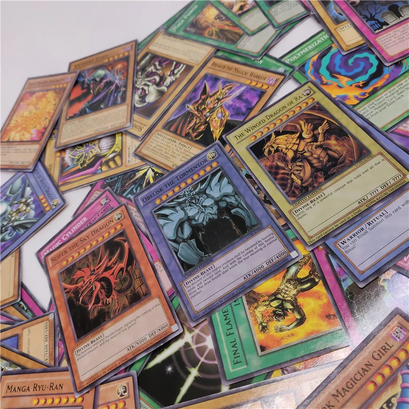 Новая английская версия 66 шт. 190 г Duel Monsters YU GI OH игра коллекция карт торговые карты игра с красивое железо коробка