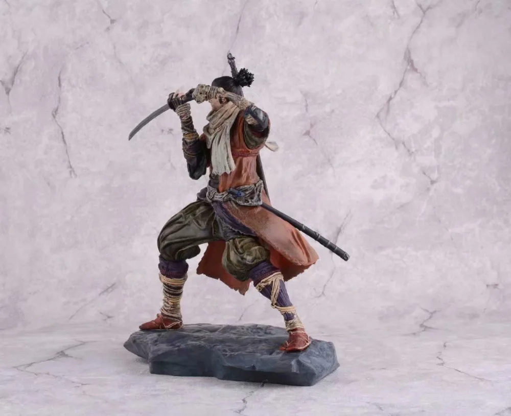 Cena SEKIRO Shadows Die Twice Anime figurka gry pcv figurki zabawki 200mm SEKIRO cienie umierają dwa razy model kolekcjonerski