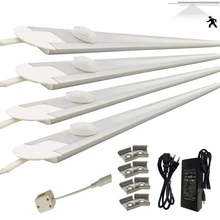 50 см ПИР автоматический датчик движения светодиодный светильник для шкафа беспроводные энергосберегающие кухонные лампы для спальни шкаф для помещений лестничное настенное освещение