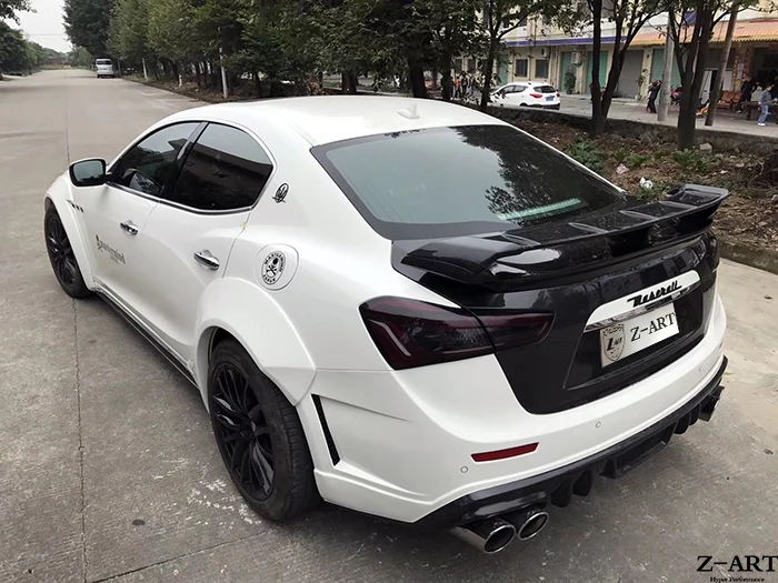 Z ART широкоугольный комплект для Maserati ghiдоступ 2014 2017 тюнинга корпуса бесплатная