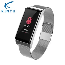 Smart Браслет артериального давления мониторинга сердечного ритма Sport Band калорий Bluetooth Водонепроницаемый будильник часы для Для мужчин Для женщин