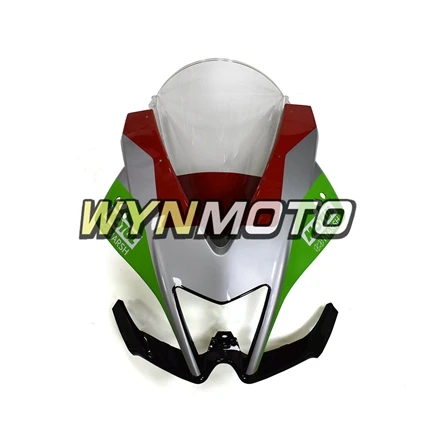 Выполните Красный Зеленый Белый Обтекатели для Aprilia RSV4 1000 2010-2015 впрыска ABS пластмасс мотоцикл тело Наборы капоты крышка корпус