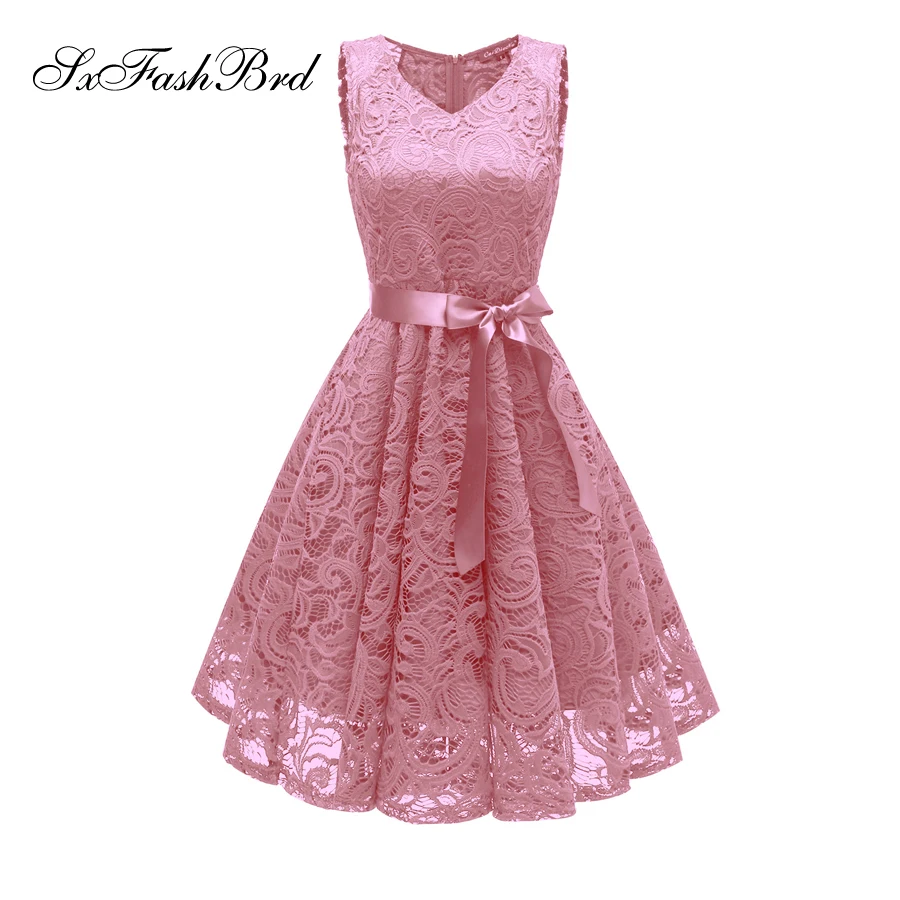 

Vestido De Noche Festa Longo V Neck A Line Lace Formal Elegant Dresses Mini Short Women Evening Dresses Party Prom Dress