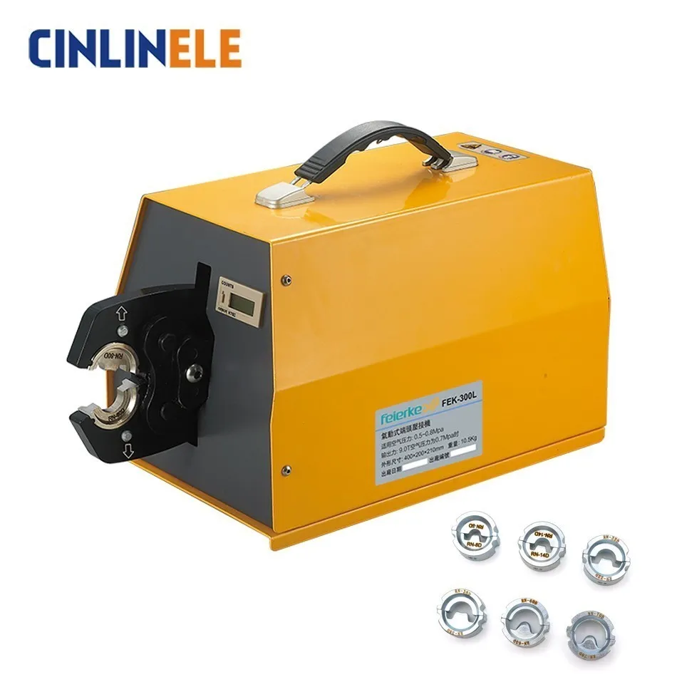 FEK-300 6-300mm Pneumatic Air RNB SC Terminals Crimp Machine Tool Outils Ferramentas Gift Crimping Dies Wire Connector | Инструменты