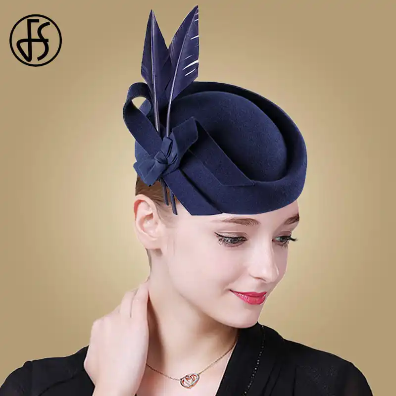 black wedding hats fascinators