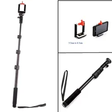 Yunteng для g монопод Selfie Stick полюс 1,25 м(с мобильного телефона адаптер cd50