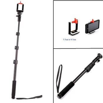 

Yunteng for g Monopod Selfie Stick Pole 1.25 m (with Mobile Phone Adapter cd50
