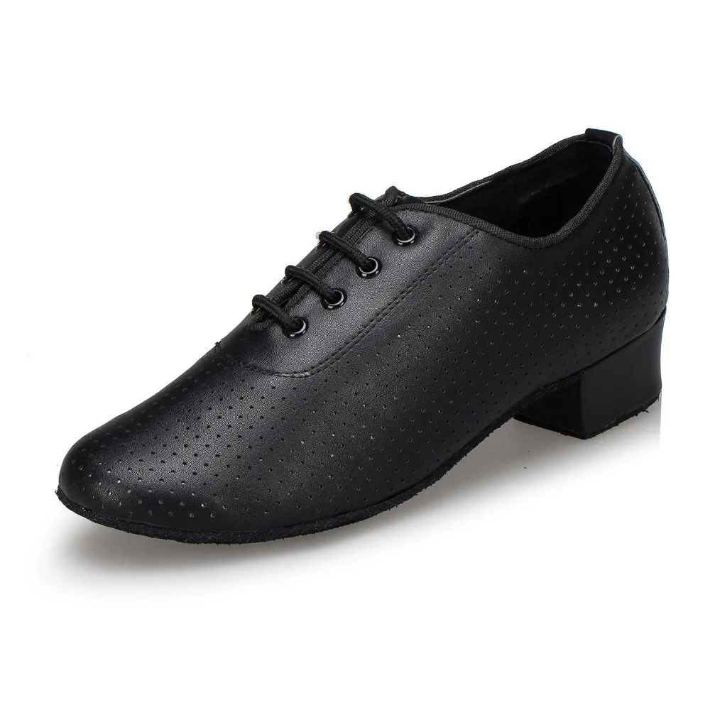 New Women Ladies Genuine Leather Latin Ballroom Dancing shoes Square