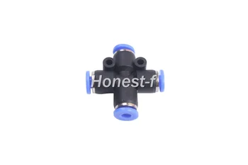 

Push to Connect Joint 5/32" OD Tube Pneumatic Cross Union Fitting